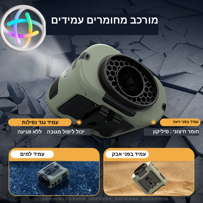 מאוורר נייד ועוצמתי - מבית Gadget Globus