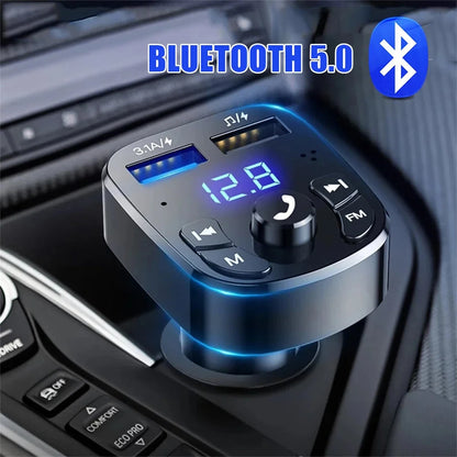 מטען לרכב עם Bluetooth 5.0